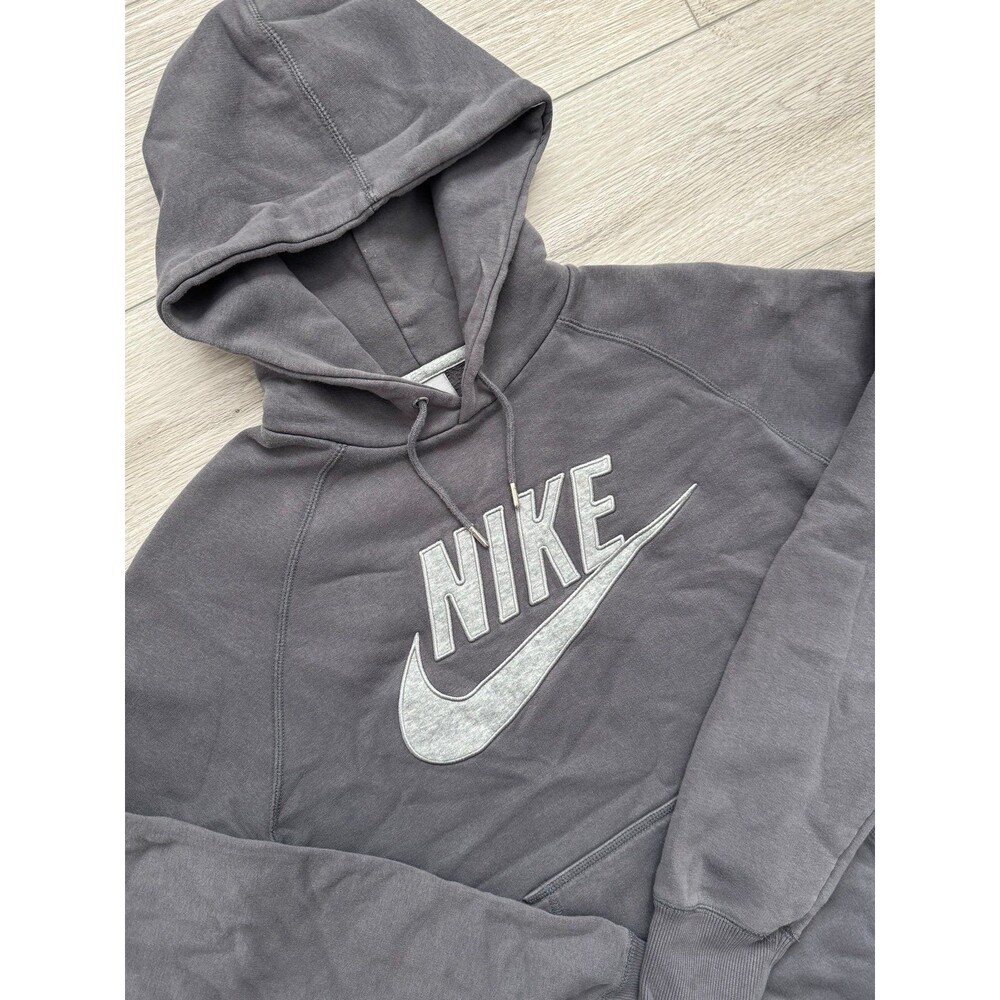 Vintage 90s Y2K Nike Center Swoosh Hoodie Jacket Mens Adult Large